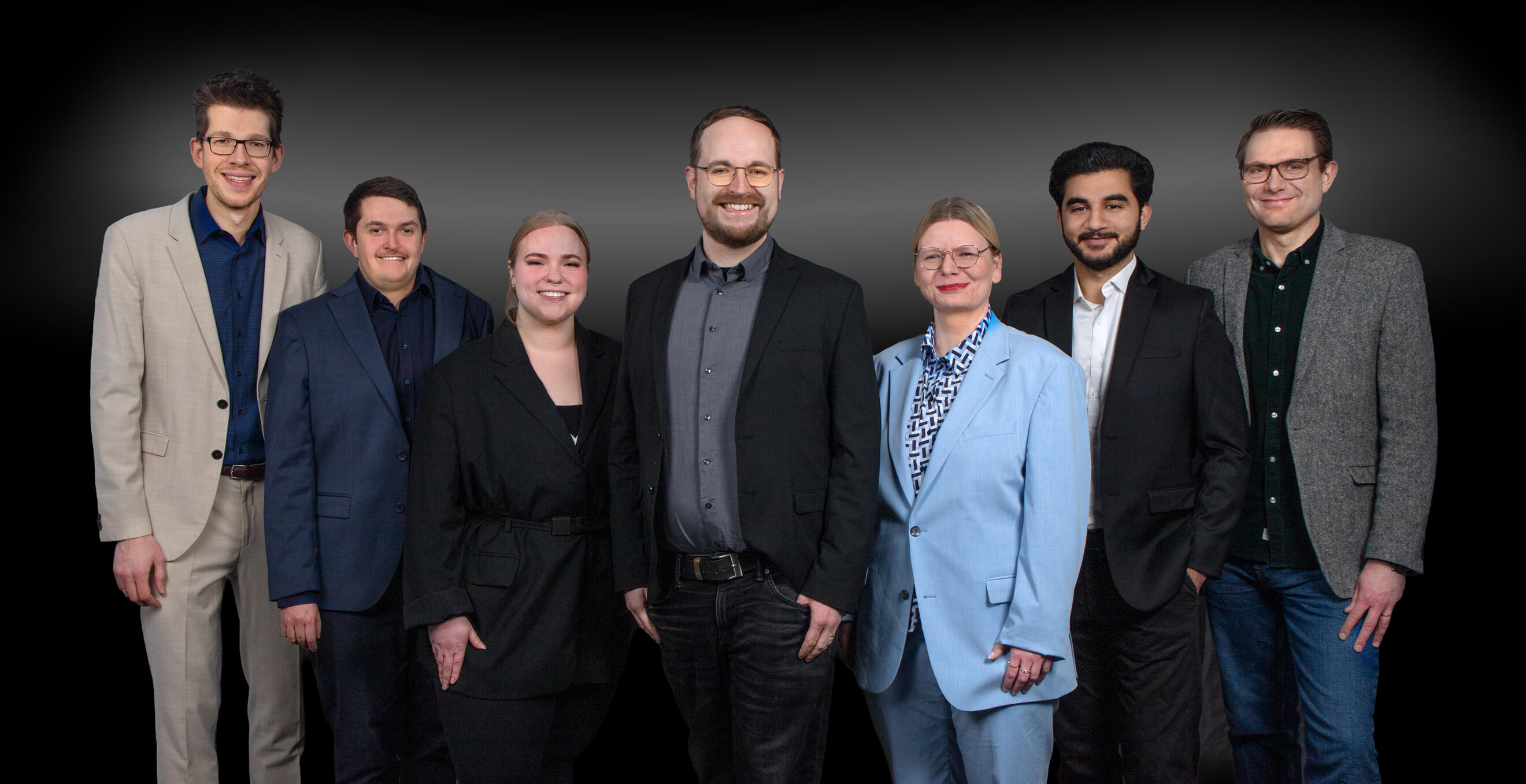 Foto des Nanolope Teams mit Nanolope PCM